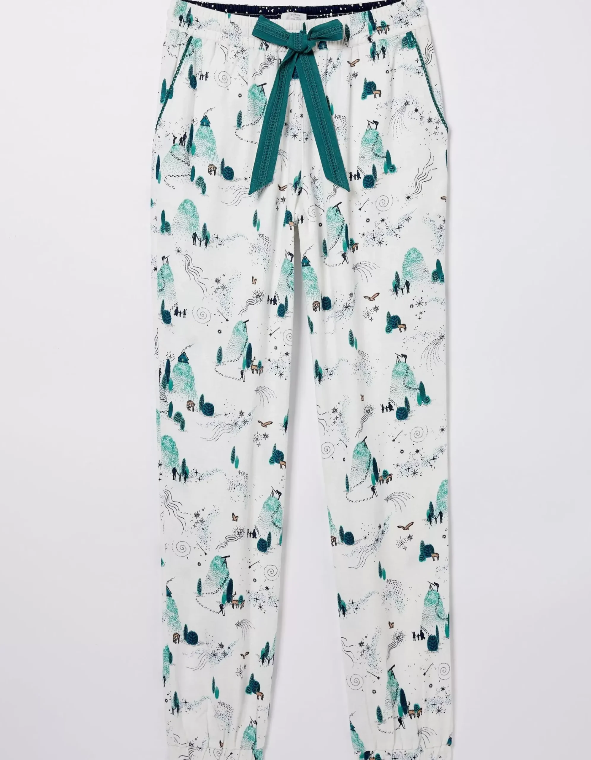 Women FatFace View All|Cora Star Gazer Pyjama Bottoms