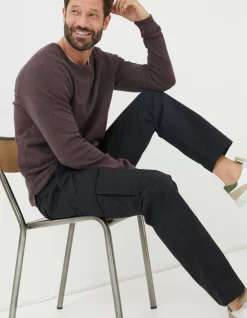 Men FatFace Trousers & Chinos|Corby Ripstop Cargo Trousers