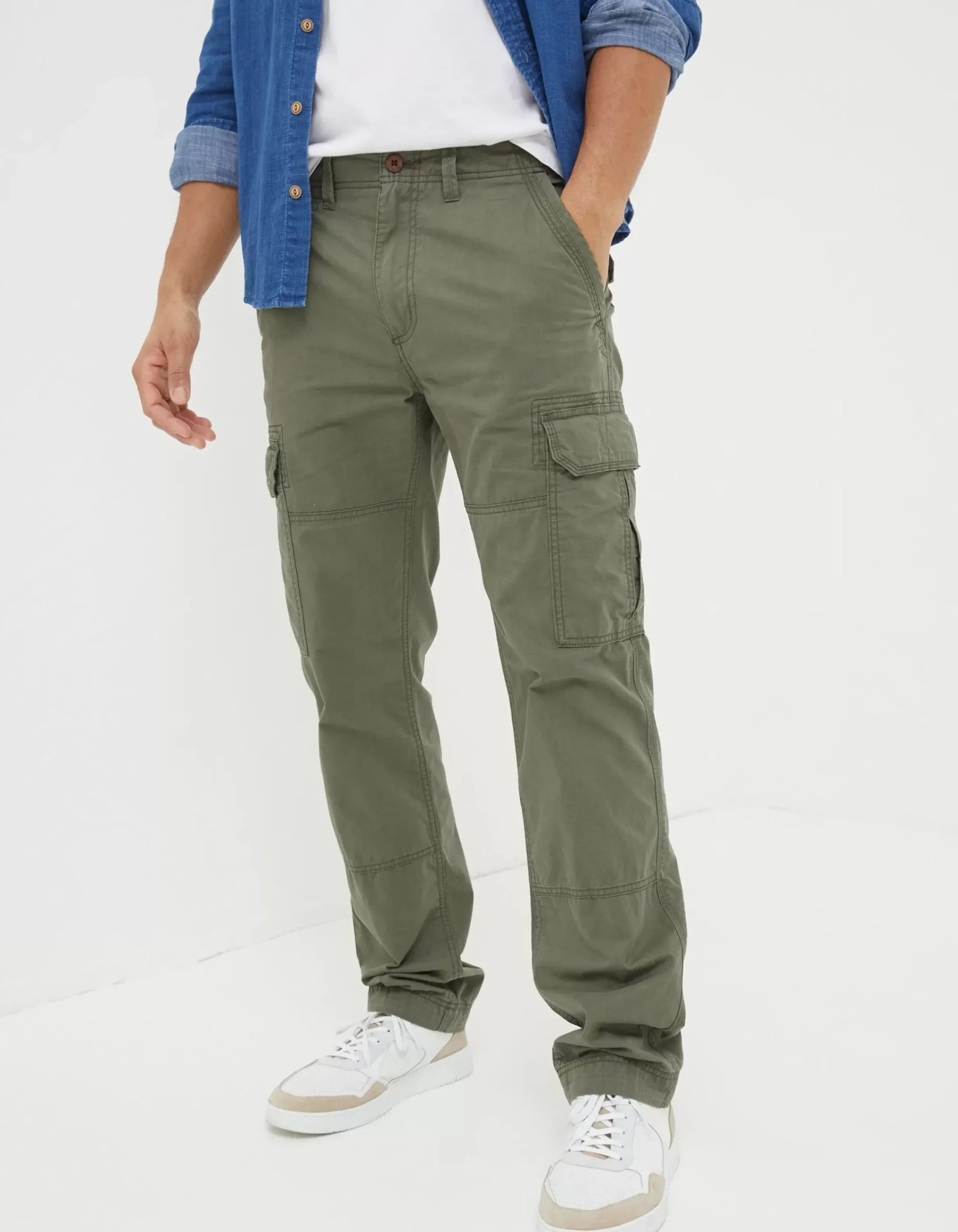 Men FatFace View All|Corby Straight Cargo Trousers