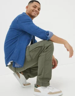 Men FatFace View All|Corby Straight Cargo Trousers