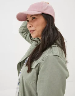 Women FatFace View All|Cord Baseball Cap