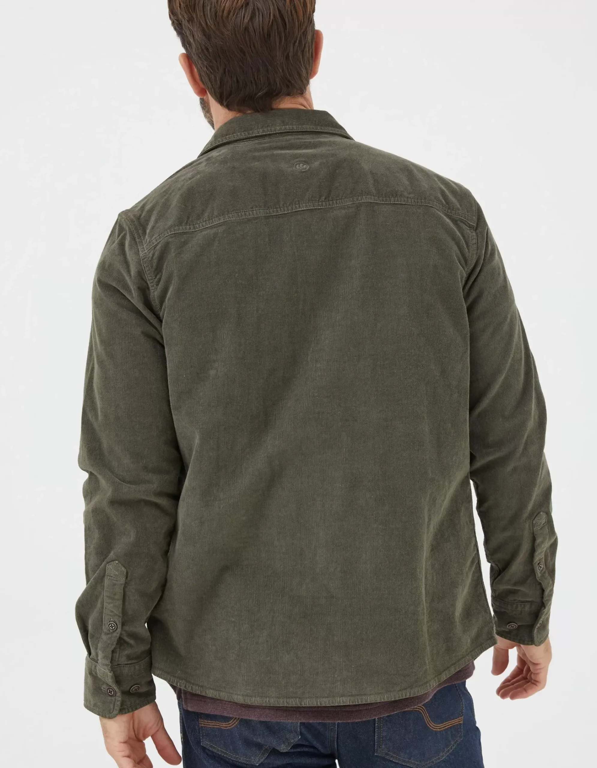 Men FatFace View All|Cord Utility Shirt