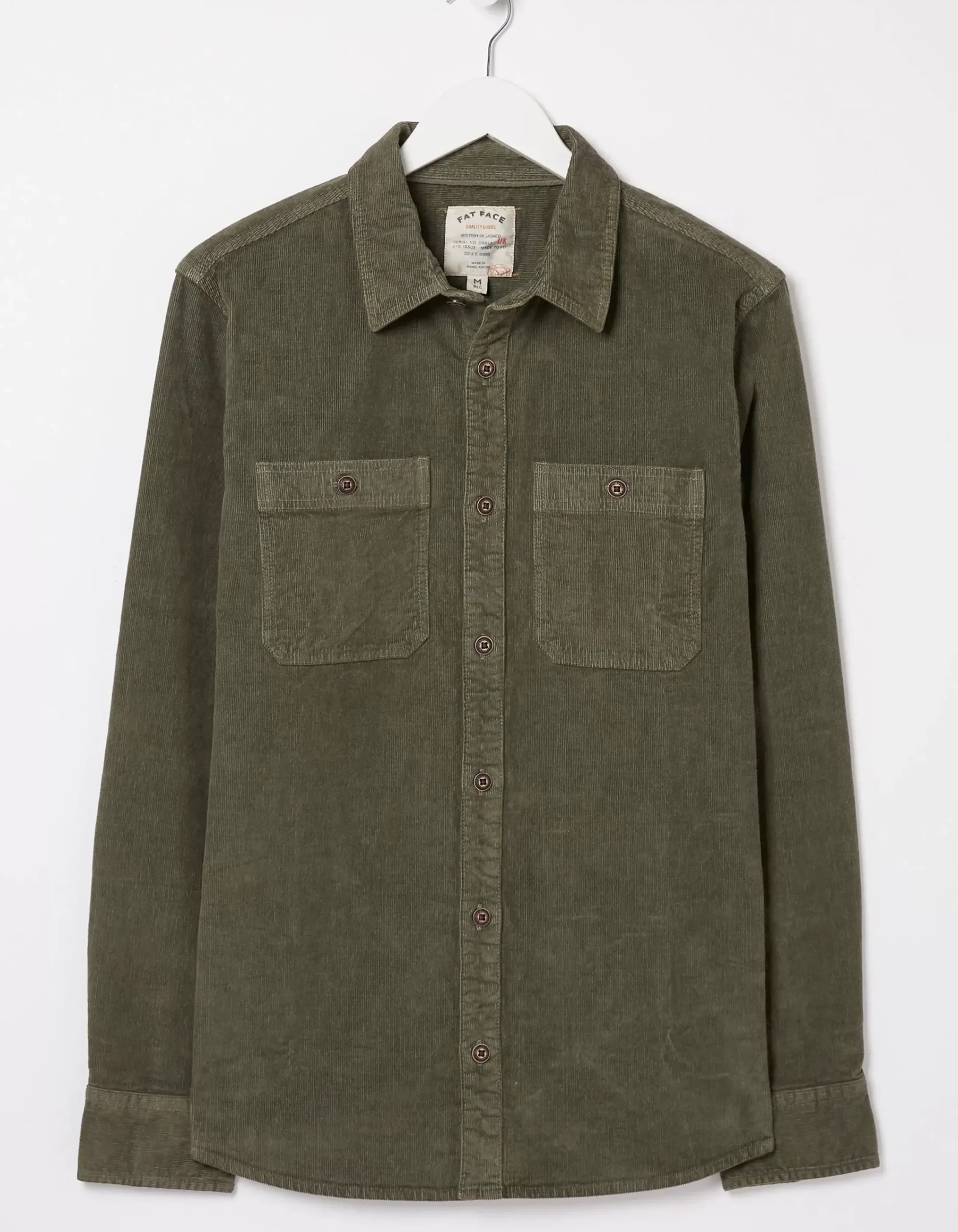 Men FatFace View All|Cord Utility Shirt