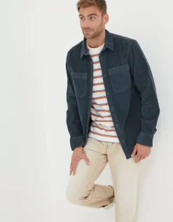 Men FatFace View All|Cord Utility Shirt