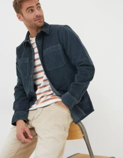 Men FatFace View All|Cord Utility Shirt