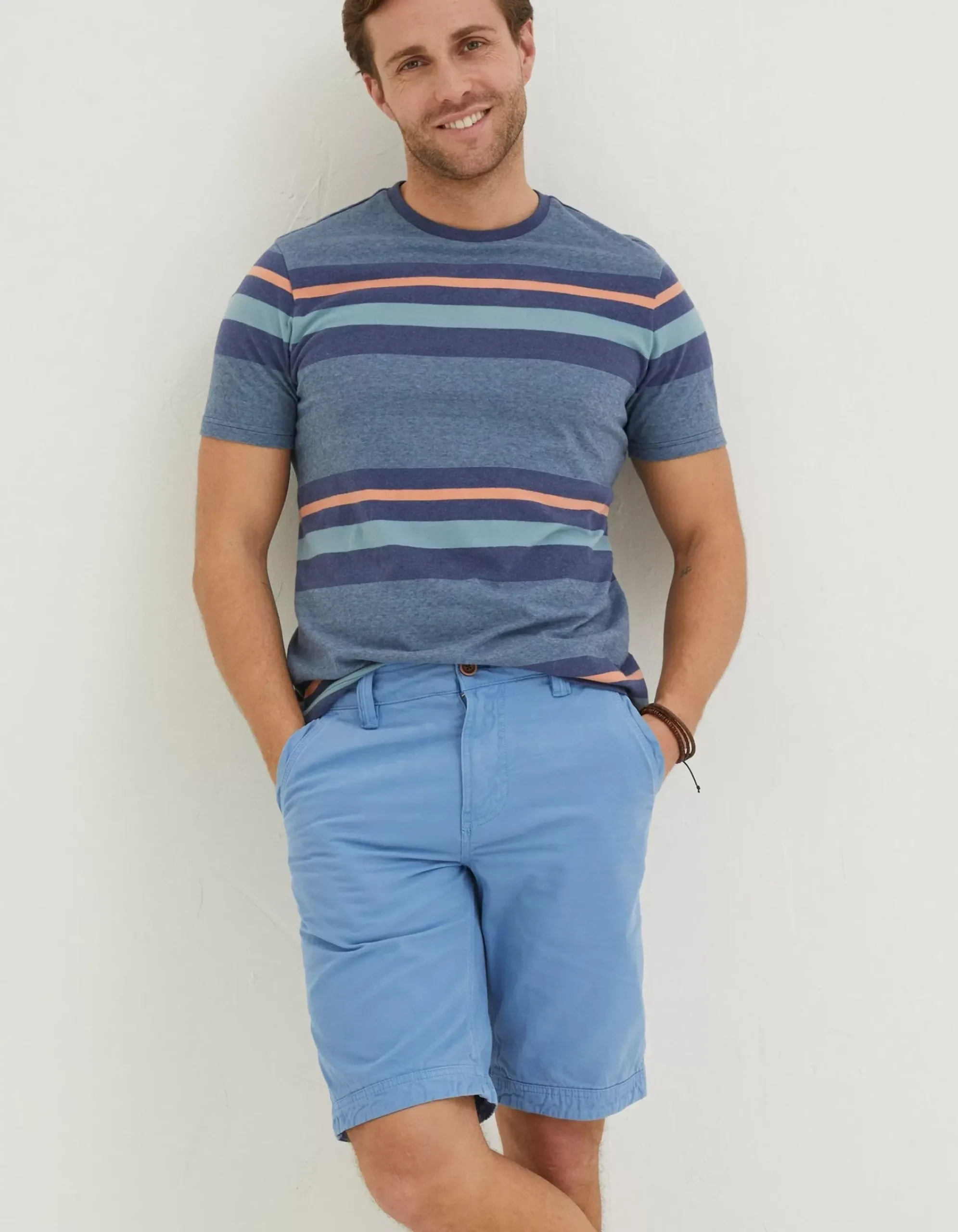 Men FatFace Shorts|Cove Flat Front Shorts