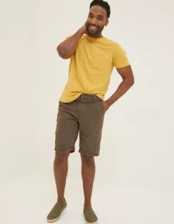 Men FatFace Shorts|Cove Flat Front Shorts