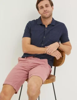 Men FatFace Shorts|Cove Flat Front Shorts