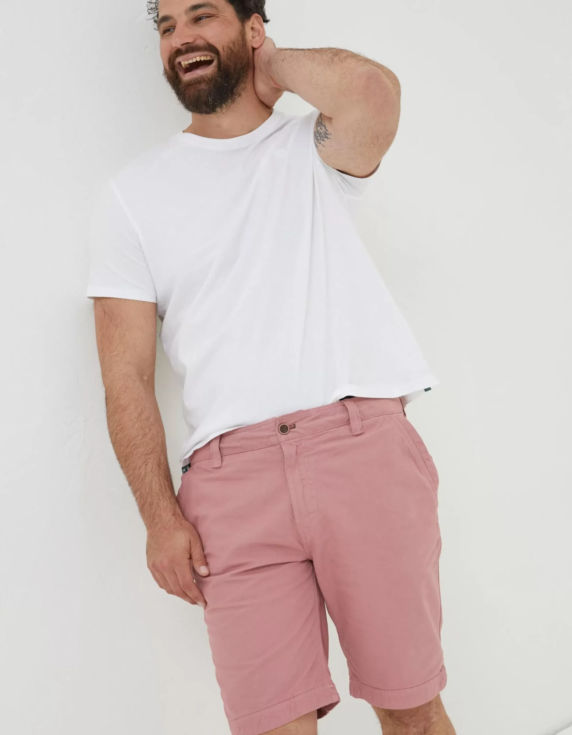 Men FatFace Shorts|Cove Flat Front Shorts