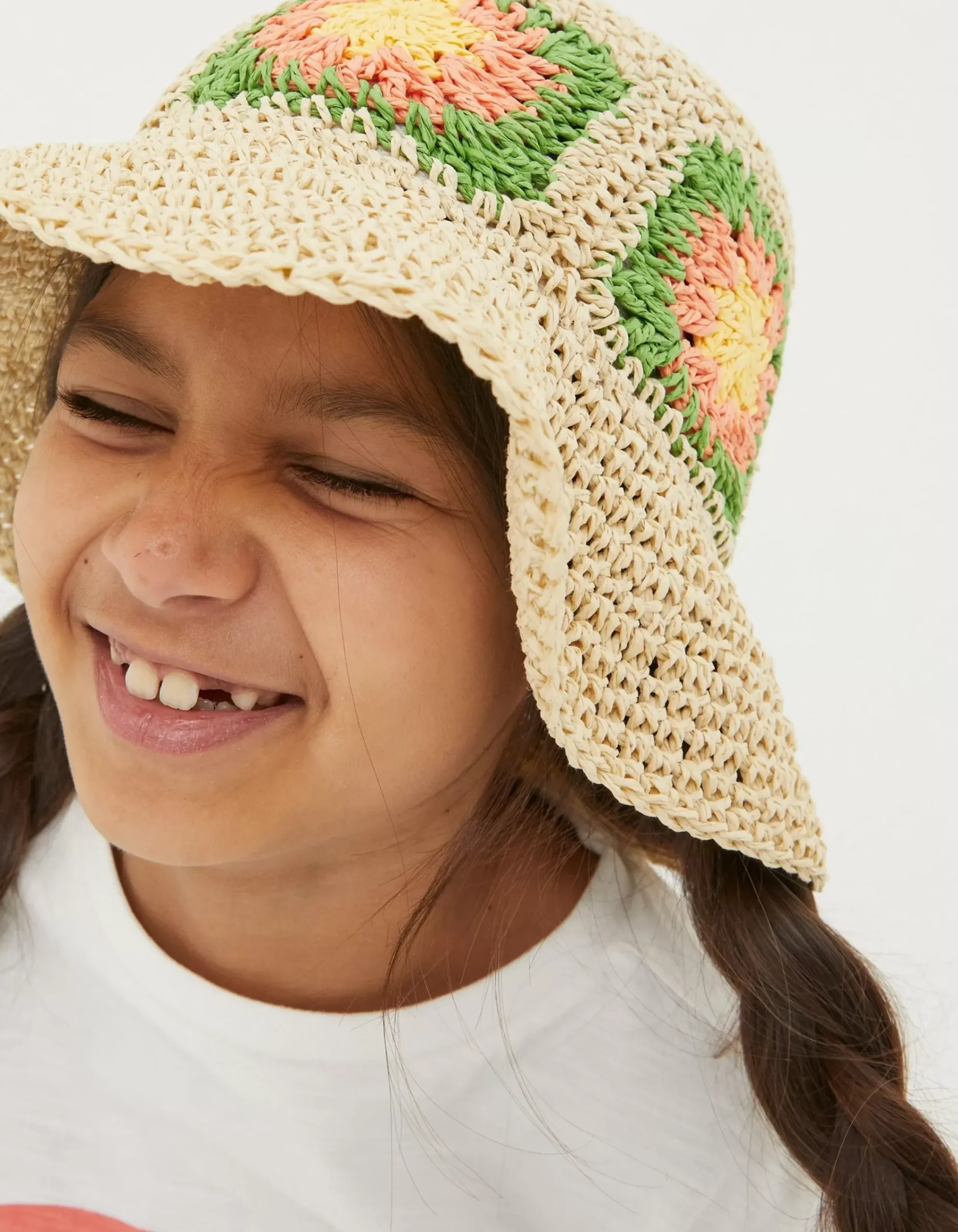 Kids FatFace View All|Crochet Straw Hat