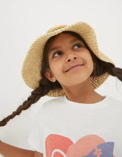Kids FatFace View All|Crochet Straw Hat