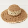 Women FatFace View All|Crochet Straw Sun Hat