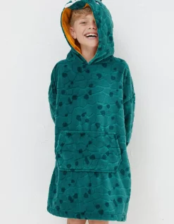 Boys FatFace View All|Crocodile Oversized Hoodie