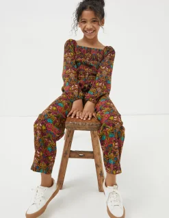 Girls FatFace View All|Daisy Floral Print Jumpsuit