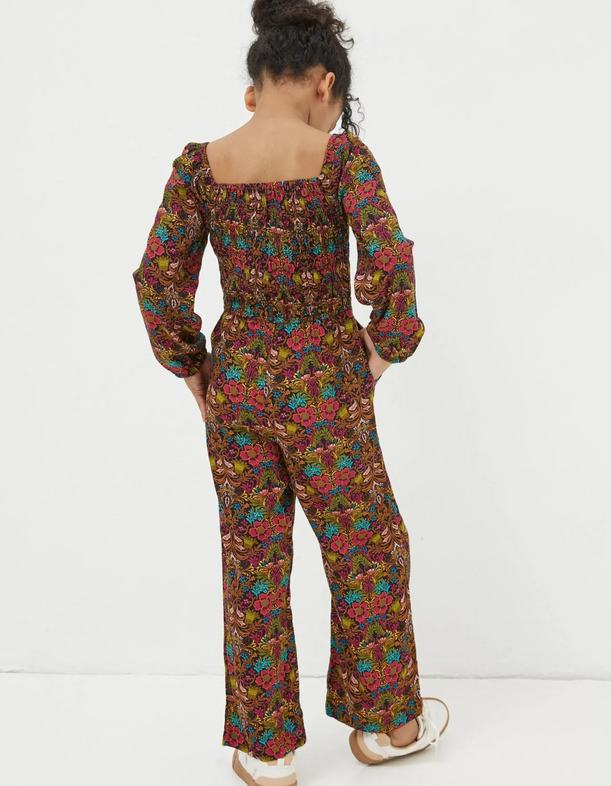 Girls FatFace View All|Daisy Floral Print Jumpsuit