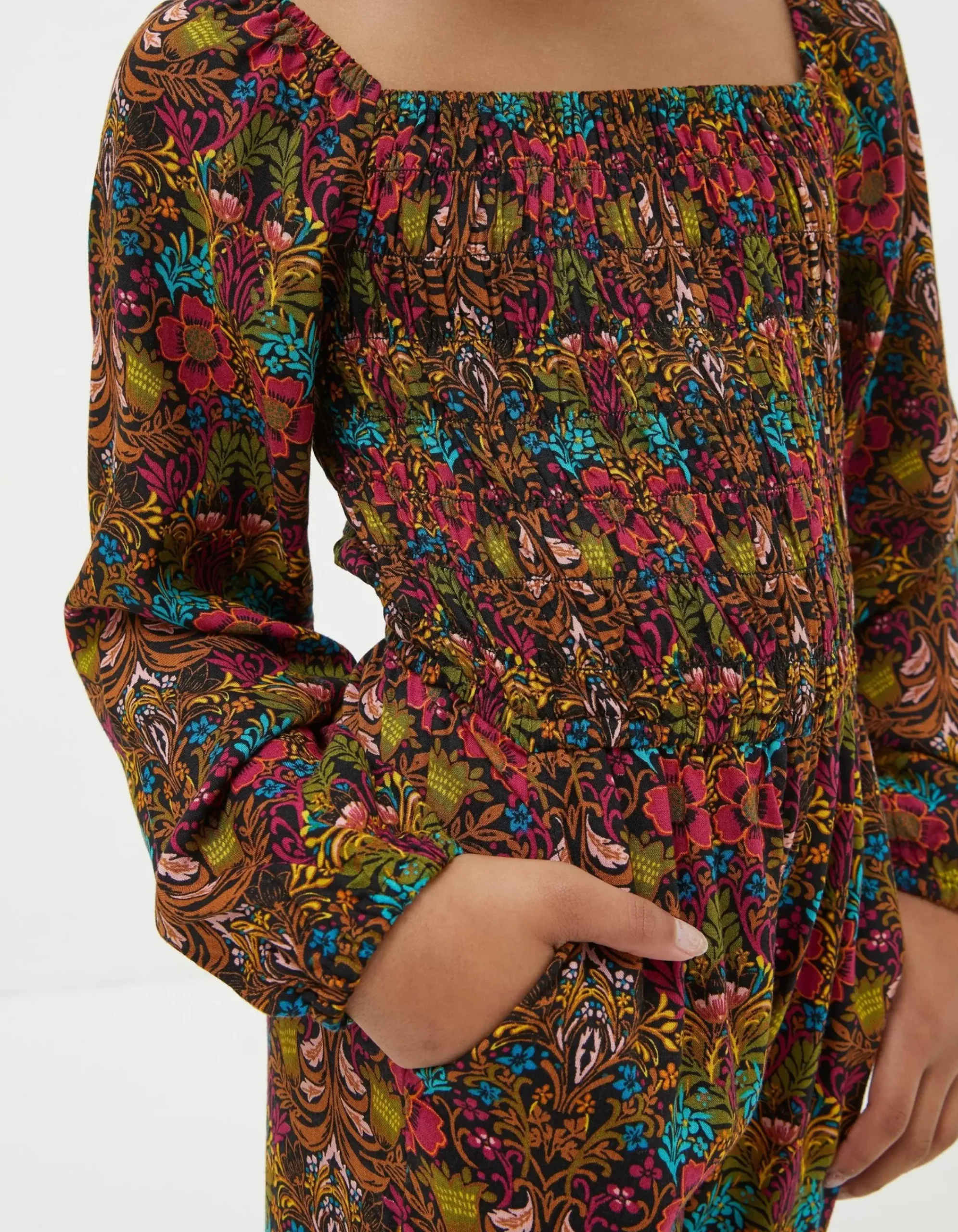 Girls FatFace View All|Daisy Floral Print Jumpsuit