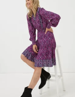 Women FatFace Dresses|Darcey Ikat Geo Dress