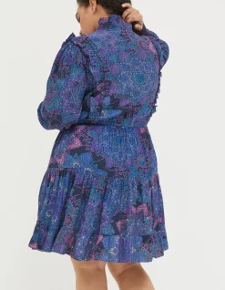 Women FatFace Dresses|Darcey Mosaic Geo Dress