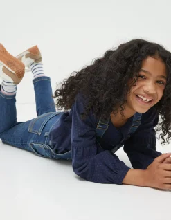 Girls FatFace View All|Darcy Skinny Dungarees
