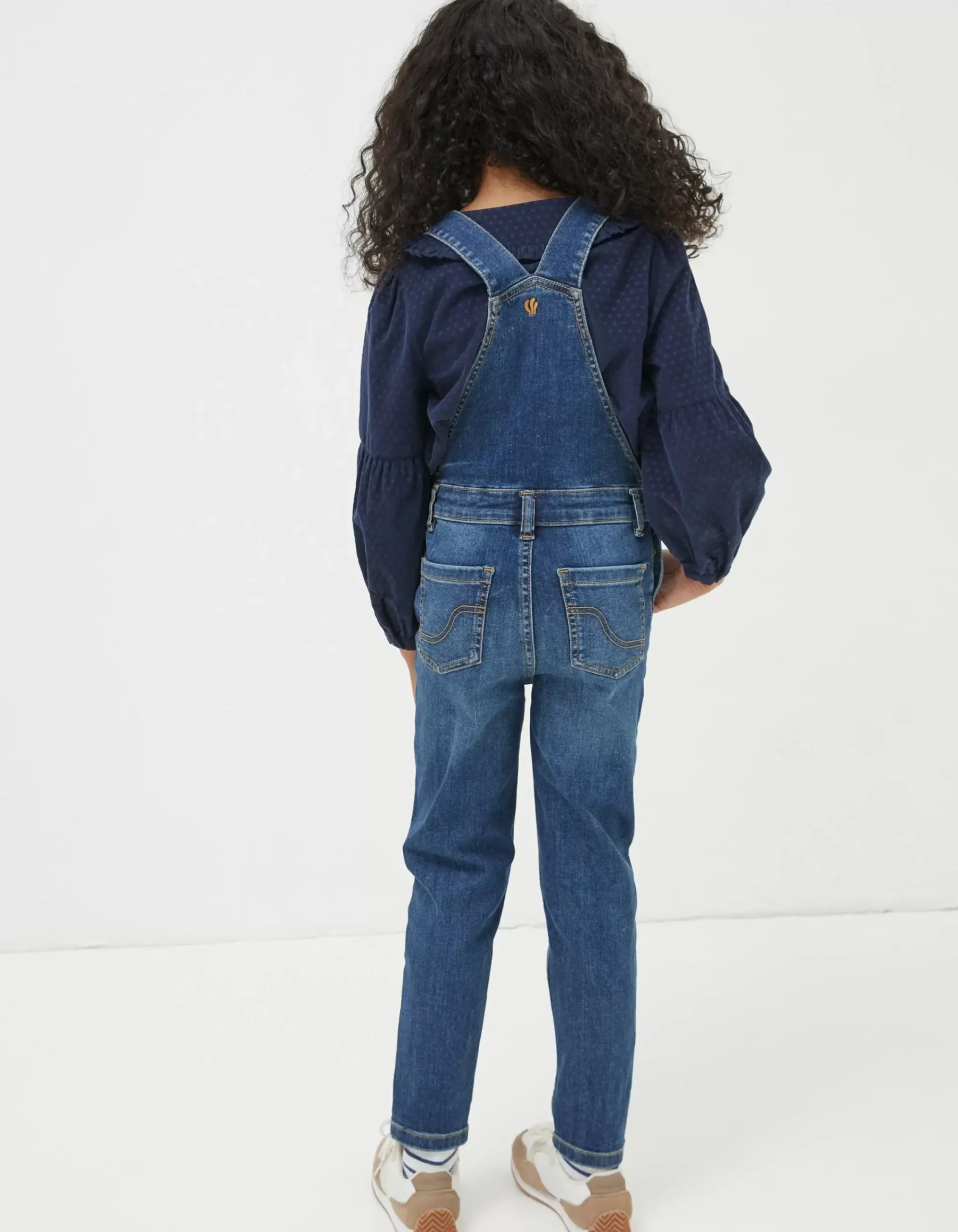 Girls FatFace View All|Darcy Skinny Dungarees