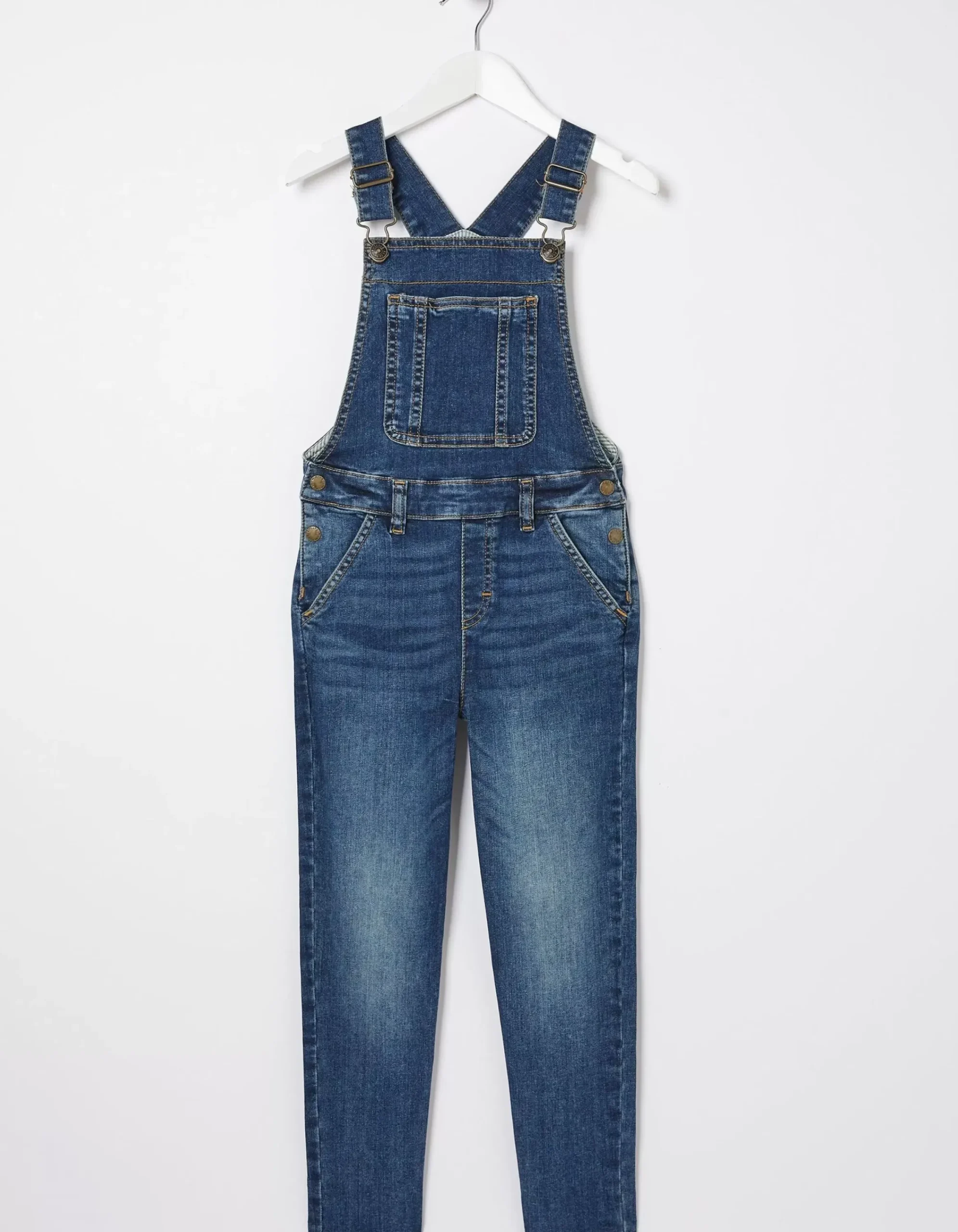 Girls FatFace View All|Darcy Skinny Dungarees