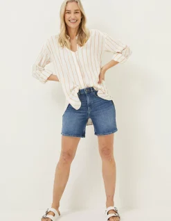 Women FatFace Shorts|Darley Denim Shorts