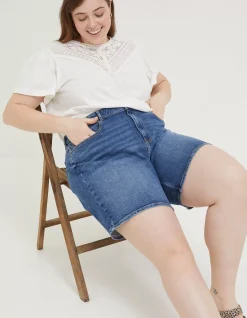 Women FatFace Shorts|Darley Denim Shorts