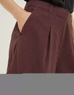 Women FatFace Shorts|Deal A Line Linen Blend Short