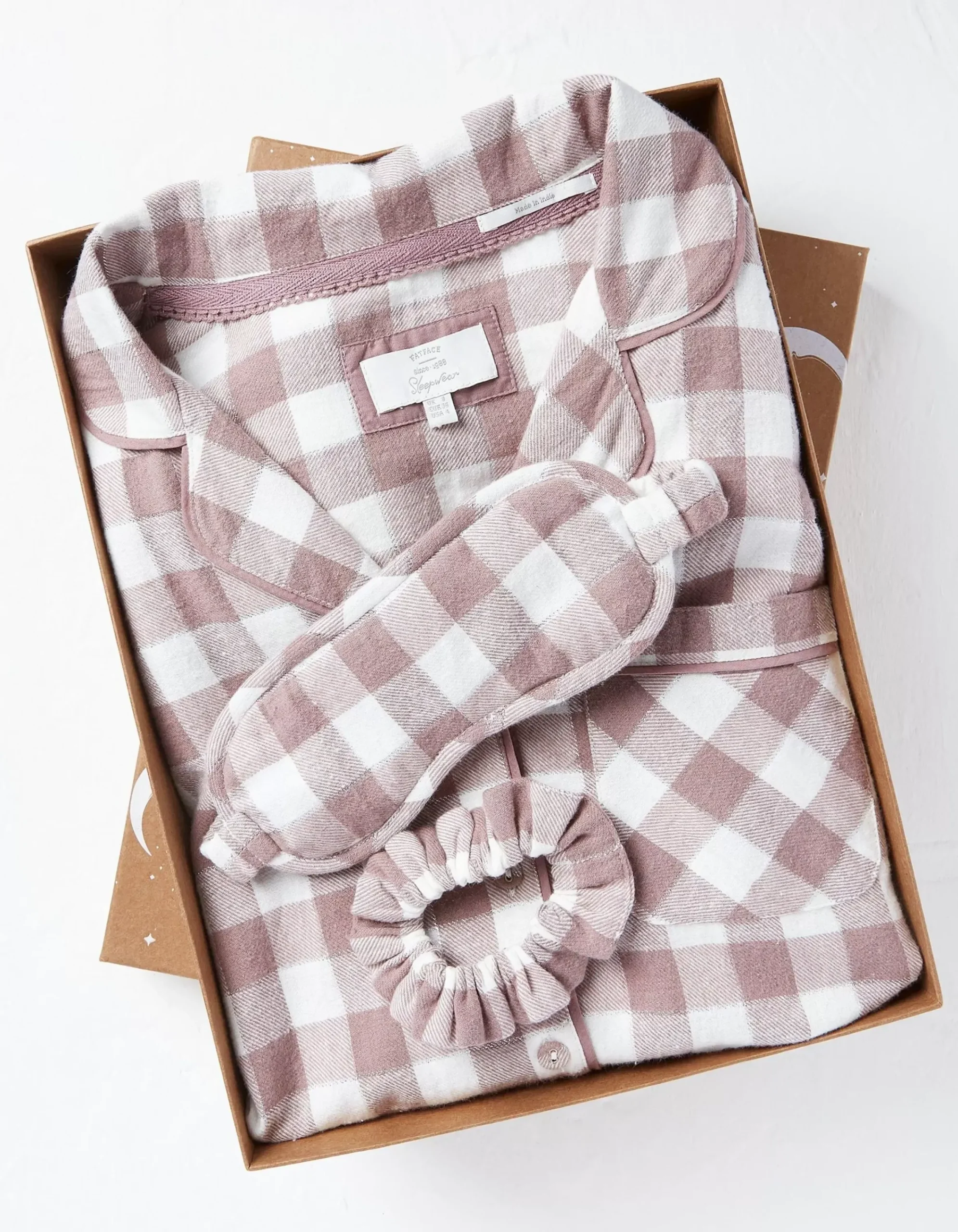 Women FatFace View All|Debbie Check Pyjamas Gift Box Set