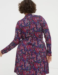 Women FatFace Dresses|Delphine Abstract Jersey Dress