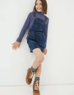 Girls FatFace View All|Denim Pinny