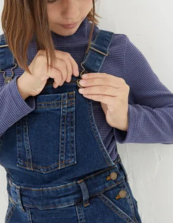 Girls FatFace View All|Denim Pinny