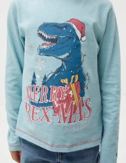 Girls FatFace View All|Dinosaur Graphic T-Shirt