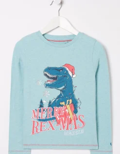 Girls FatFace View All|Dinosaur Graphic T-Shirt