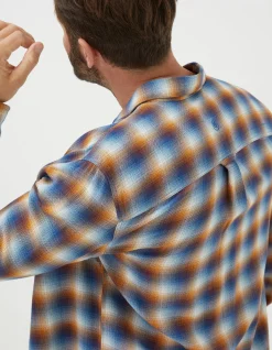 Men FatFace Shirts|Downe Ombre Check