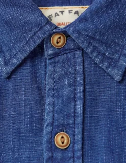 Men FatFace View All|Drayton Indigo Shirt