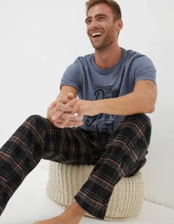 Men FatFace View All|Dundee Check Pyjama Bottoms