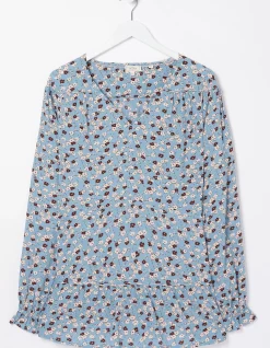 Women FatFace Shirts & Blouses|Dylan Tonal Longline Blouse