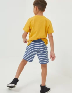 Boys FatFace View All|Eddie Stripe Sweat Shorts