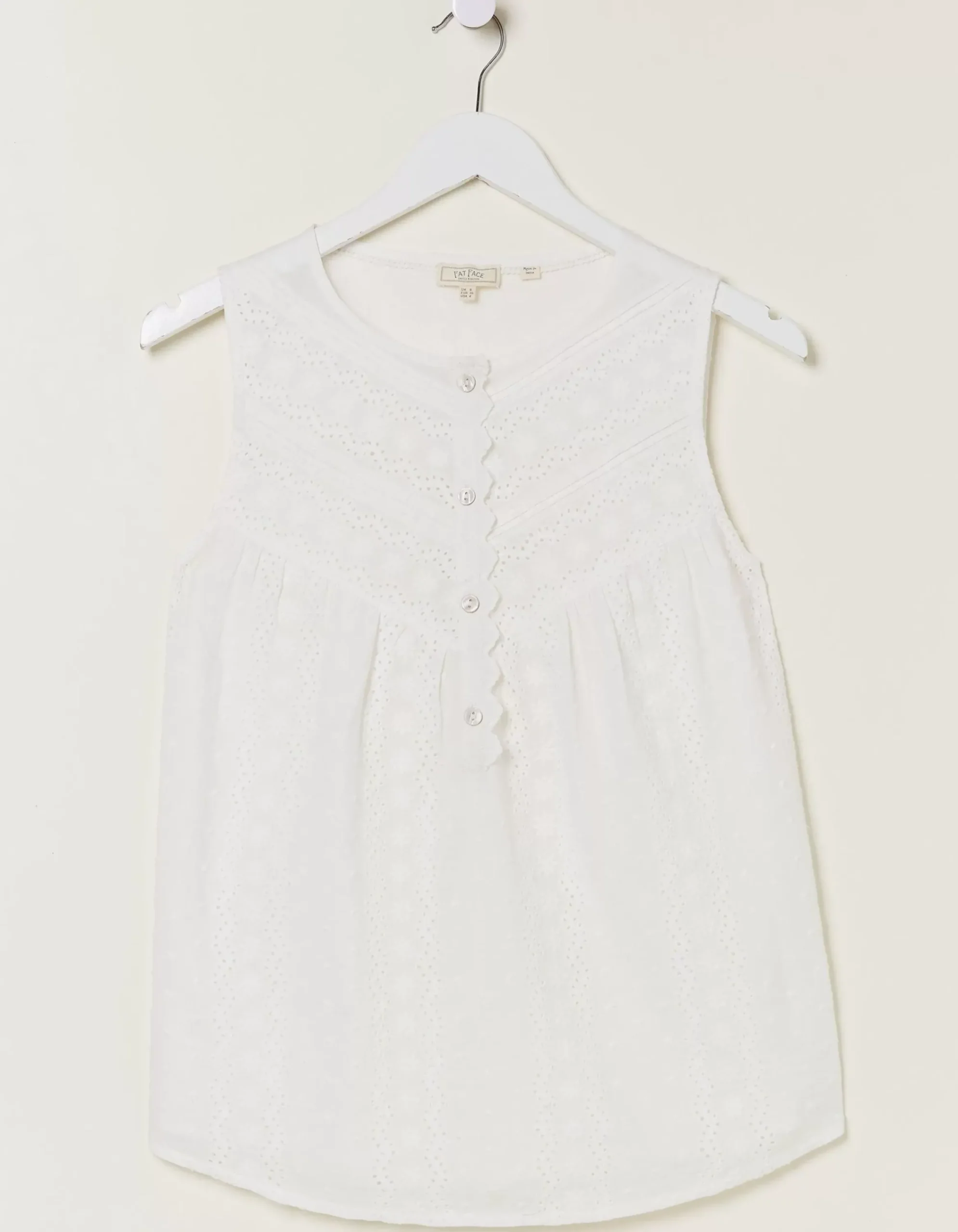 Women FatFace Shirts & Blouses|Elianna Broderie Cami