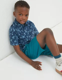 Boys FatFace View All|Elias Flat Front Shorts