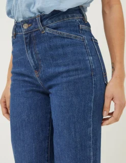 Women FatFace Jeans & Dungarees|Elise Wide Leg Comfort Stretch Jeans