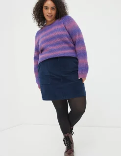 Women FatFace Skirts|Eliza Cord Skirt