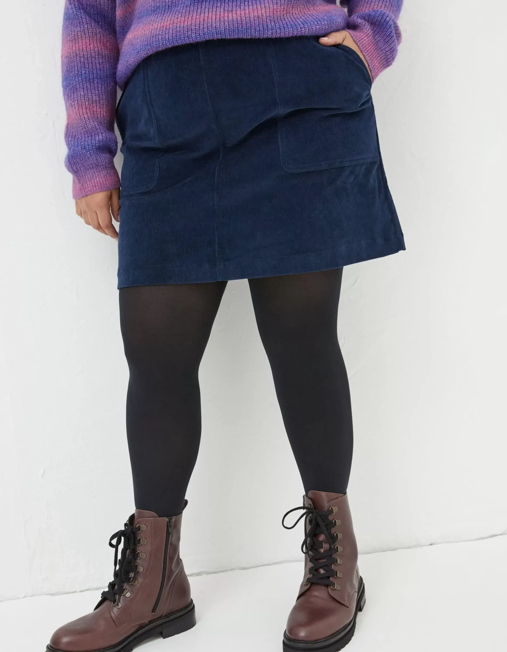 Women FatFace Skirts|Eliza Cord Skirt