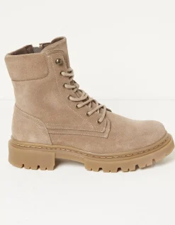 Women FatFace View All|Eliza Suede Ankle Worker Boot