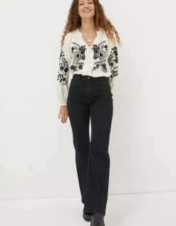 Women FatFace Shirts & Blouses|Ellen Embroidered Blouse
