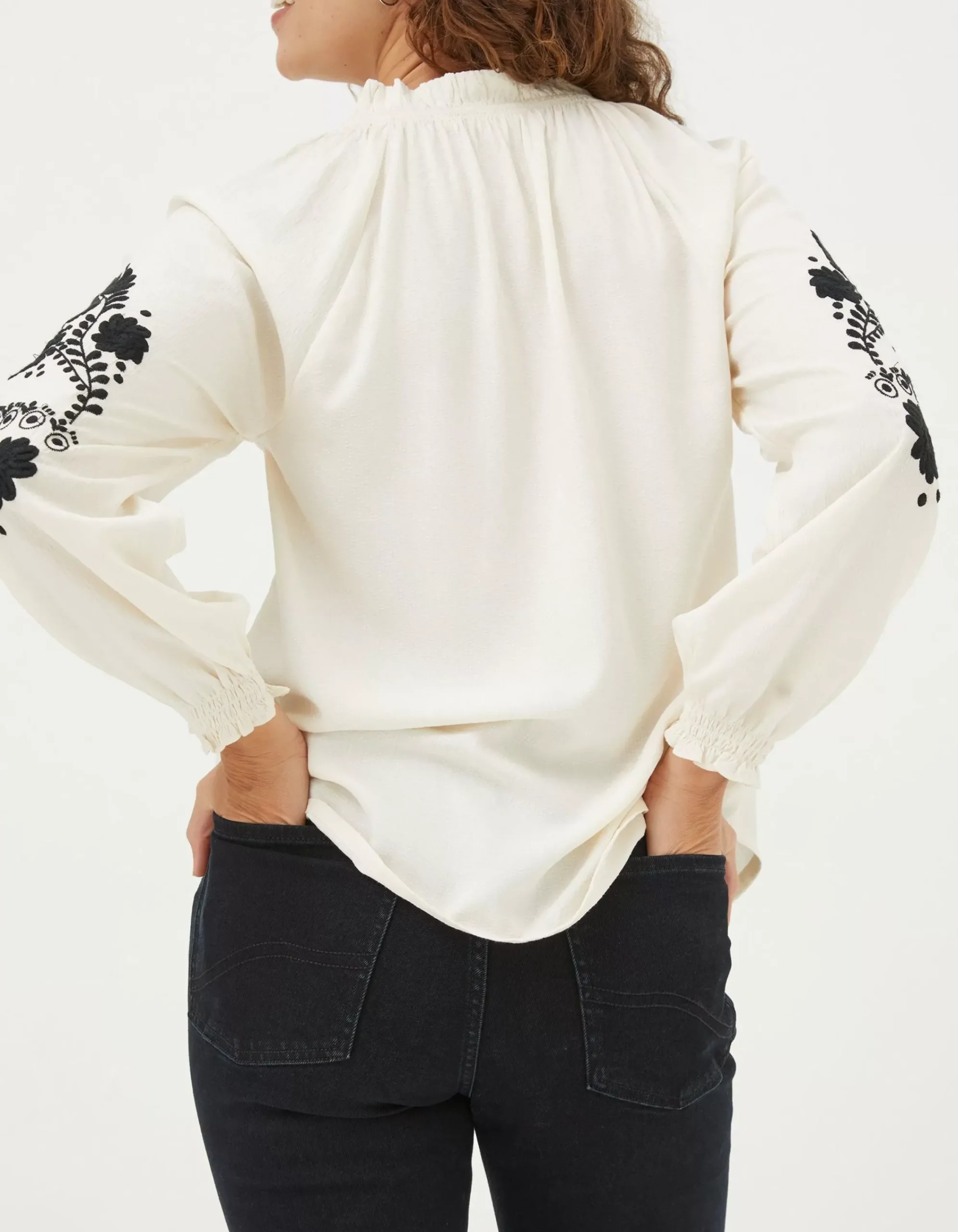 Women FatFace Shirts & Blouses|Ellen Embroidered Blouse