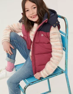 Girls FatFace View All|Ellie Colourblock Gilet