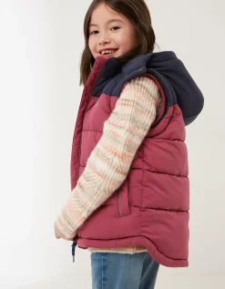 Girls FatFace View All|Ellie Colourblock Gilet