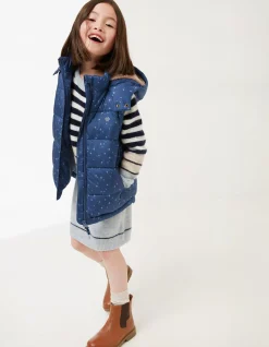 Girls FatFace View All|Ellie Printed Gilet
